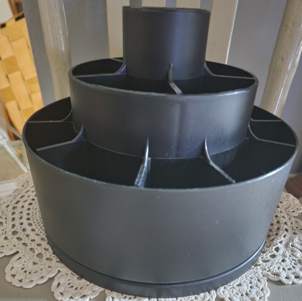 Black Rotating Organizer